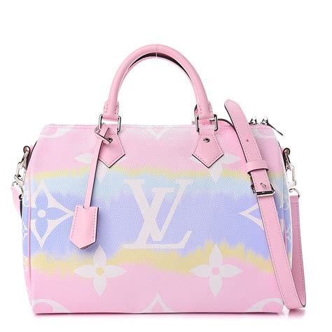 louis vuitton speedy bandouliere lv escale 30 pastel|louis vuitton speedy bandoulière 30.